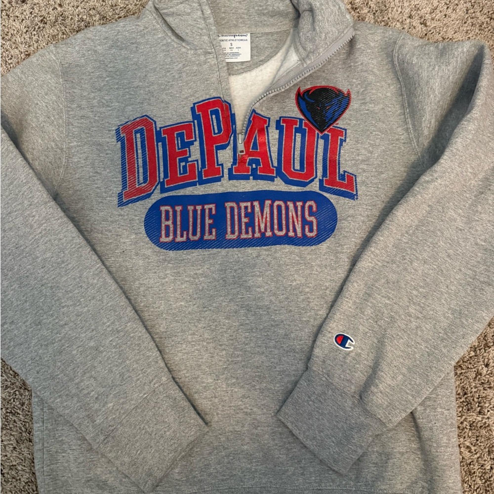 Champion Gray DePaul Sweatshirt